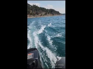 running in the outboard motor
